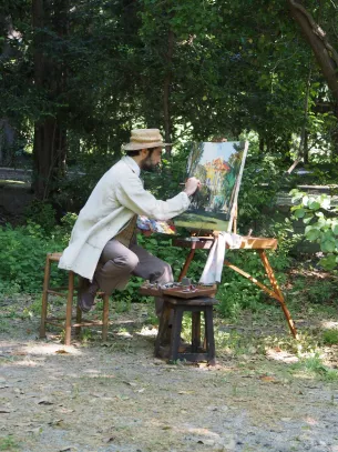 cezanne film toile peinture