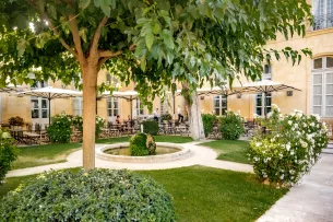 terrasse jardin café