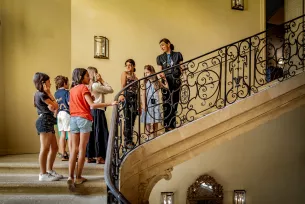 visite ateliers escalier