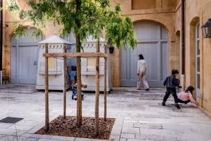 chasse aux oeufs cour caumont