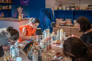 groupe atelier peinture