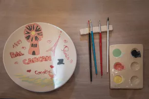 présentation atelier peinture poterie