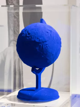 Vue in situ œuvre Klein, intime