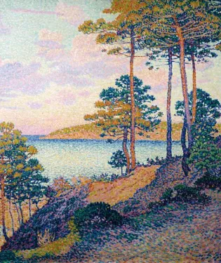 Van Rysselberghe peinture