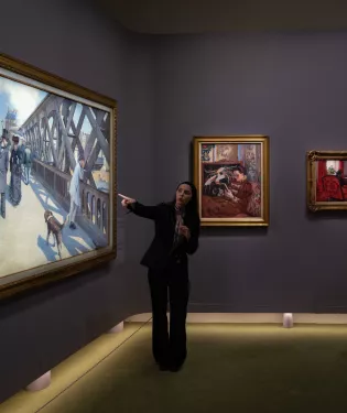 visite commentée exposititon guide