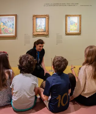 Visite atelier enfants Ghez
