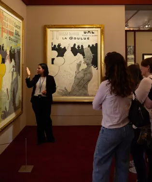Visites guidée groupe exposition