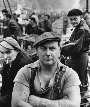 henri cartier bresson les halles paris
