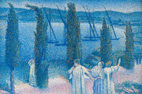 tableau bord de mer peinture