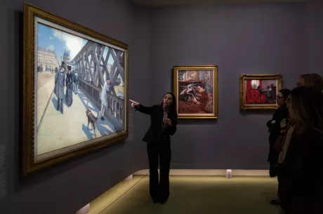 visite commentée exposititon guide