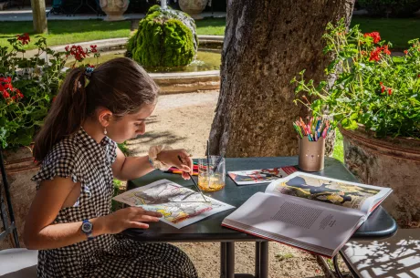 atelier enfant jardin caumont