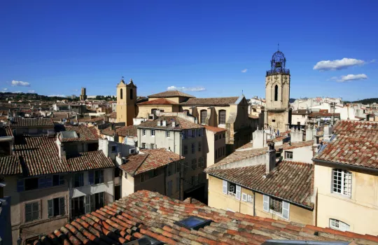  Vue d'en haut du quartier Mazarin 