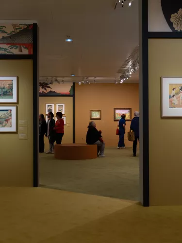 vue d'exposition Bonnard